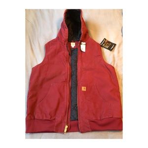 Mens Carhartt Quilt Lined Vest